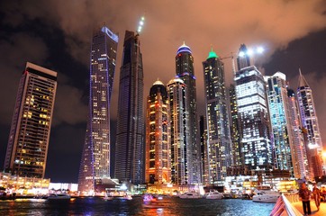 Fototapeta na wymiar Dubai, The Tity That Goes To The Sky