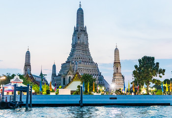 Naklejka premium Thailand Life on the Water