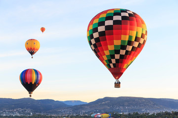 Fototapeta premium aerostatic balloon festival