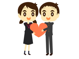 高校生のカップル