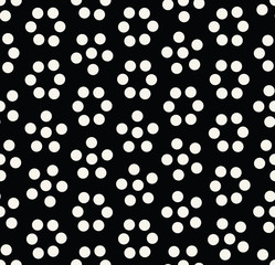 geometric hexagon seamless pattern dot design