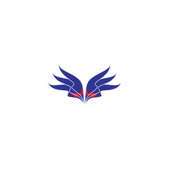 Wing Logo design, Air ways logo