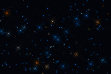 Milky Way stars photographed with astronomical telescope. My astronomy work.