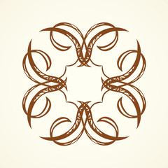 Vignette. Vector drawing