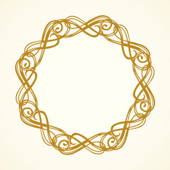 Vignette. Vector drawing