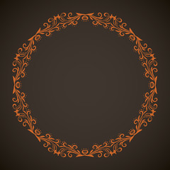 Vignette. Vector drawing