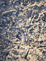 Old copper metal surface as background and texture