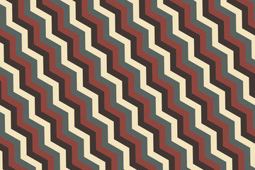 Zigzag pattern. Geometric background flat style illustration. Texture for print, banner, web,...