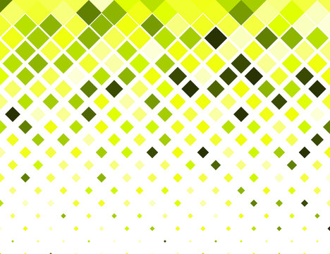 Fade abstract geometric random yellow color background