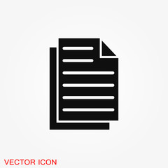 Copy vector icon. Duplicate app symbol. Creative UI item