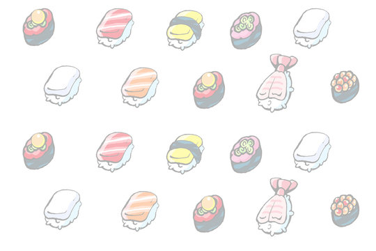 お寿司の壁紙 Stock イラスト Adobe Stock