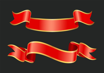 Silk Ribbons for Invitation or Complimentary Card