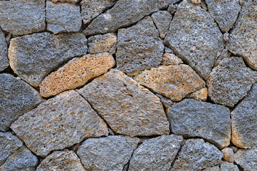 Background of  Natural Stone Texture on Wall