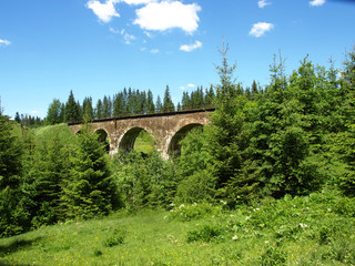 Vorohta viaduct, Ukraine
