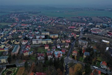 Franzensbad aus der Luft