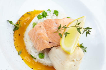 rice with fish