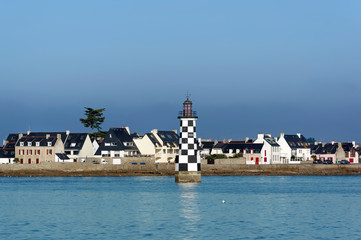 Ile-Tudy  lighthouse in Brittany