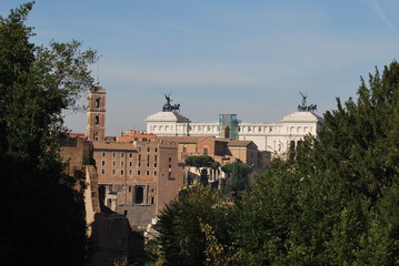Obraz premium I Fori Imperiali, Roma, Italia