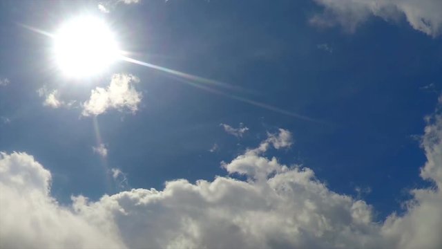 The Sun And The Summer Sky Timelapse