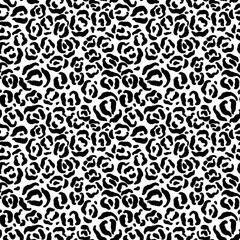 Seamless abstract pattern art. Texture with Hand Painted Crossing Brush Strokes for Print. Animal fur texture background. Modern graphics.