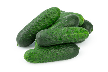 cucumber isolated on white background