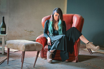 Ragazza Pazza Prosperosa Bella Maschera