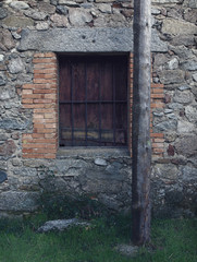 old window in the wall