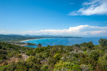 View from Cap Camarat near Ramatuelle