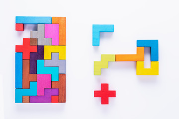 Obraz premium Keyhole and key, logical concept.