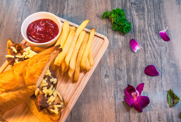 Western gourmet beef sandwich