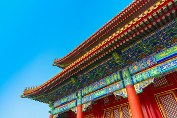 Obraz premium Beijing Forbidden City, Forbidden City, Chinese Capital, Taihe Gate