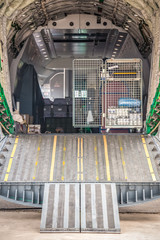 large transporter aircraft cargo bay