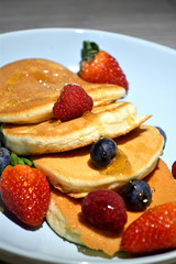 Japanese fluffy pancakes