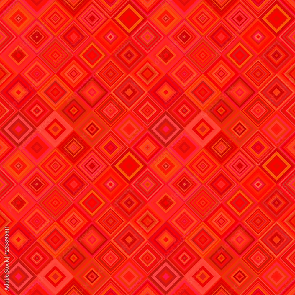 Poster abstract geometric diagonal square pattern background - seamless design