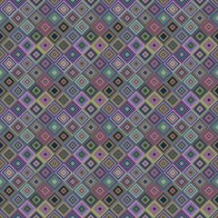 Geometrical diagonal square mosaic pattern background - vector graphic design