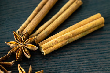  pieces of cinnamon and the star of the badian