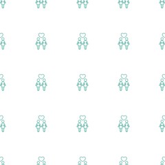 icon pattern repeat seamless on white background