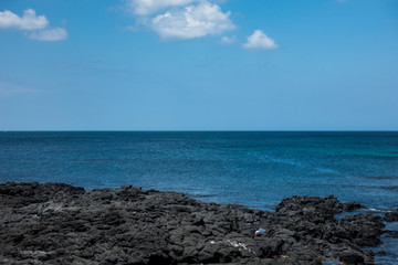 Sea from the Haemajihaean-ro, jeju, south korea
