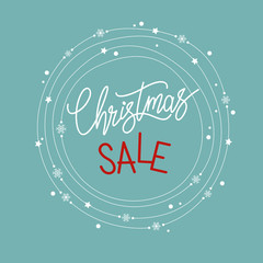Christmas sale banner