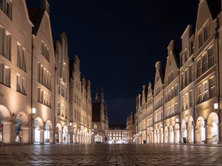 Prinzipalmarkt in Münster bei Nacht © Gerit