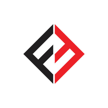 letters f2 brand symbol vector