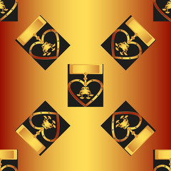 Creative ornate texture