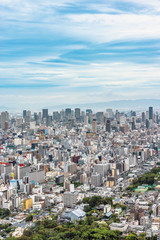 Fototapeta na wymiar 大阪市街地の全景