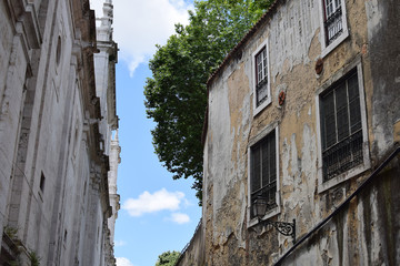 Fototapeta na wymiar rustic architecture, Lisbon, Portugal