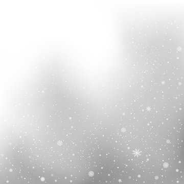 winter snow gray background