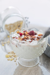 Breakfast with muesli