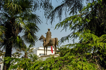 Bursa, Turkey, 30 April 2012: Statue of Ataturk © Kayihan