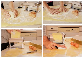 composition, confection de pâtes artisanales