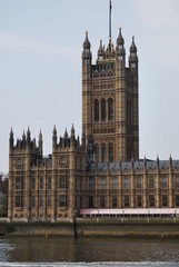 Obraz na płótnie Canvas The Palace of Westminster, London, England