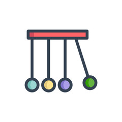 kinetic icon vector with fill outline style